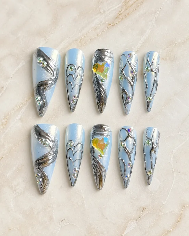 Studio Style WM0087 Press-On Nails product photograph