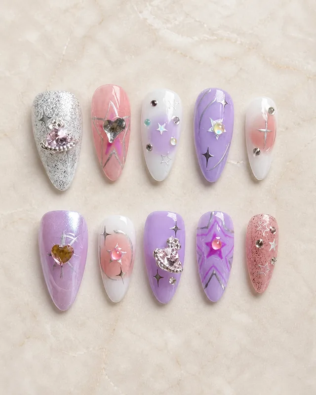 Studio Style WM0077 Press-On Nails product photograph