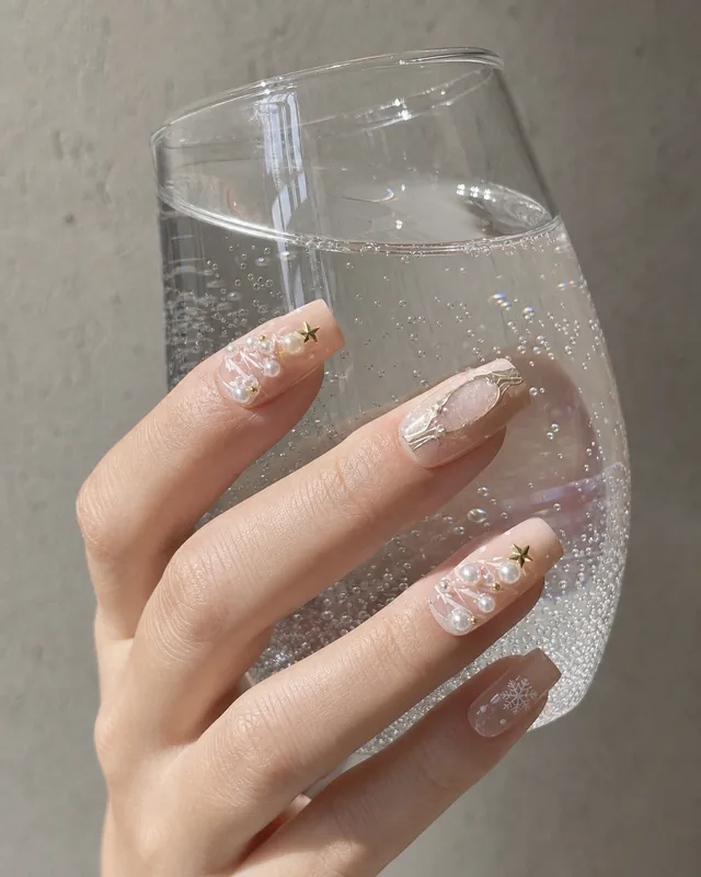 Studio Style 150355 Press-On Nails worn on hand