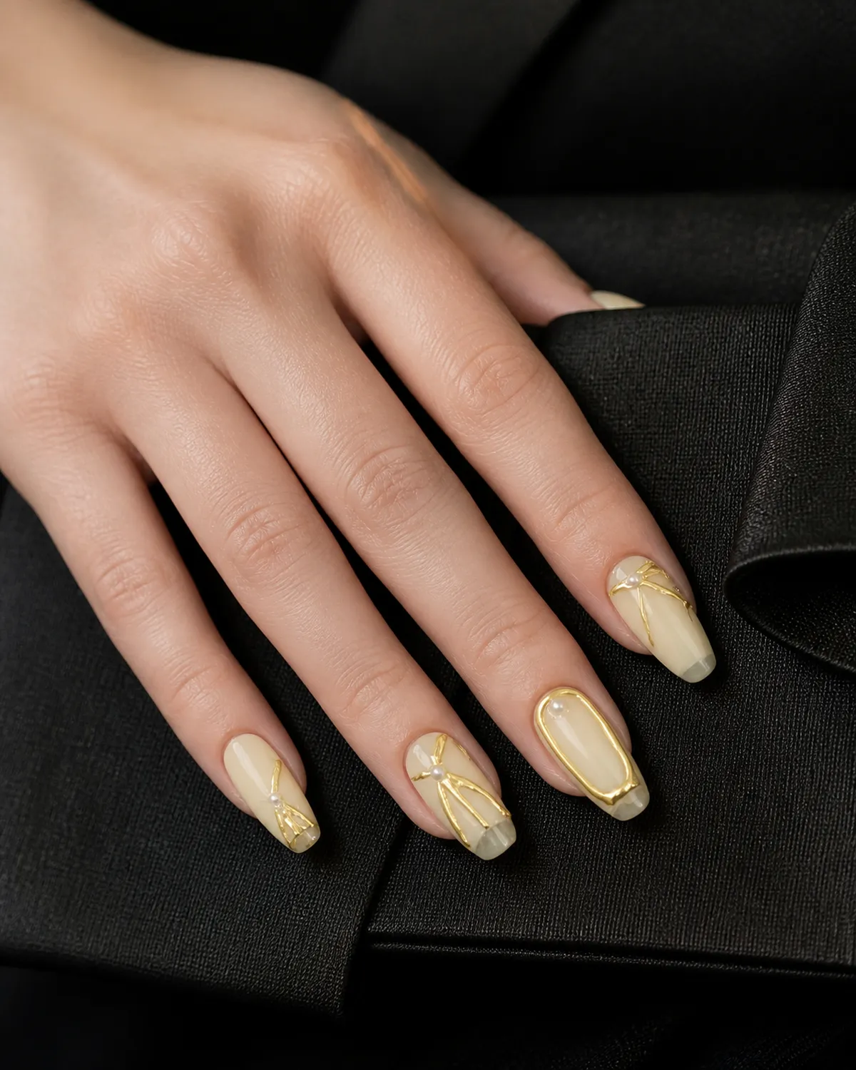 Gilded Jade Press-On Nails view 3