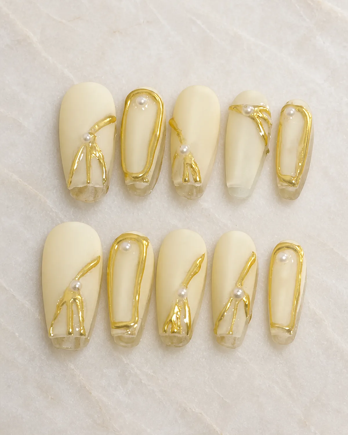 Gilded Jade Press-On Nails product photograph
