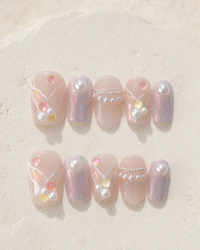 Dreamy Mermaid Press-On Nails product photograph