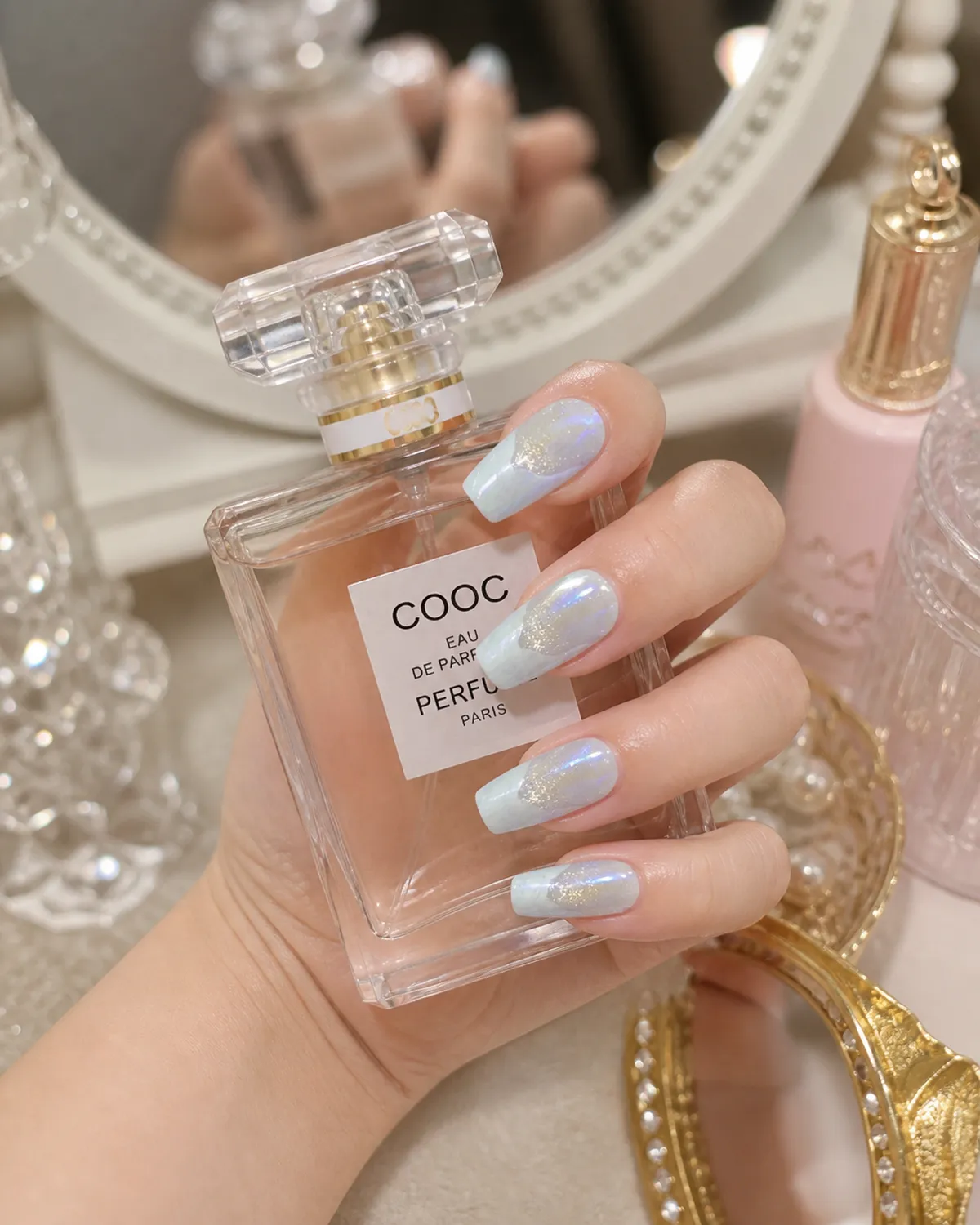 Moonlit Glow Press-On Nails view 3