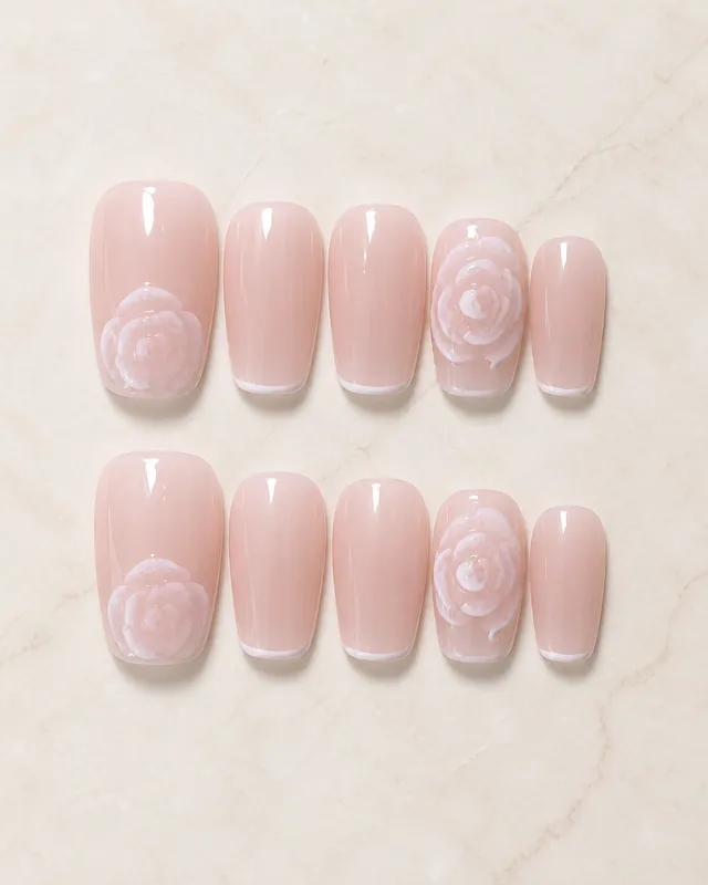 Rose Mist Press-On Nails product photograph