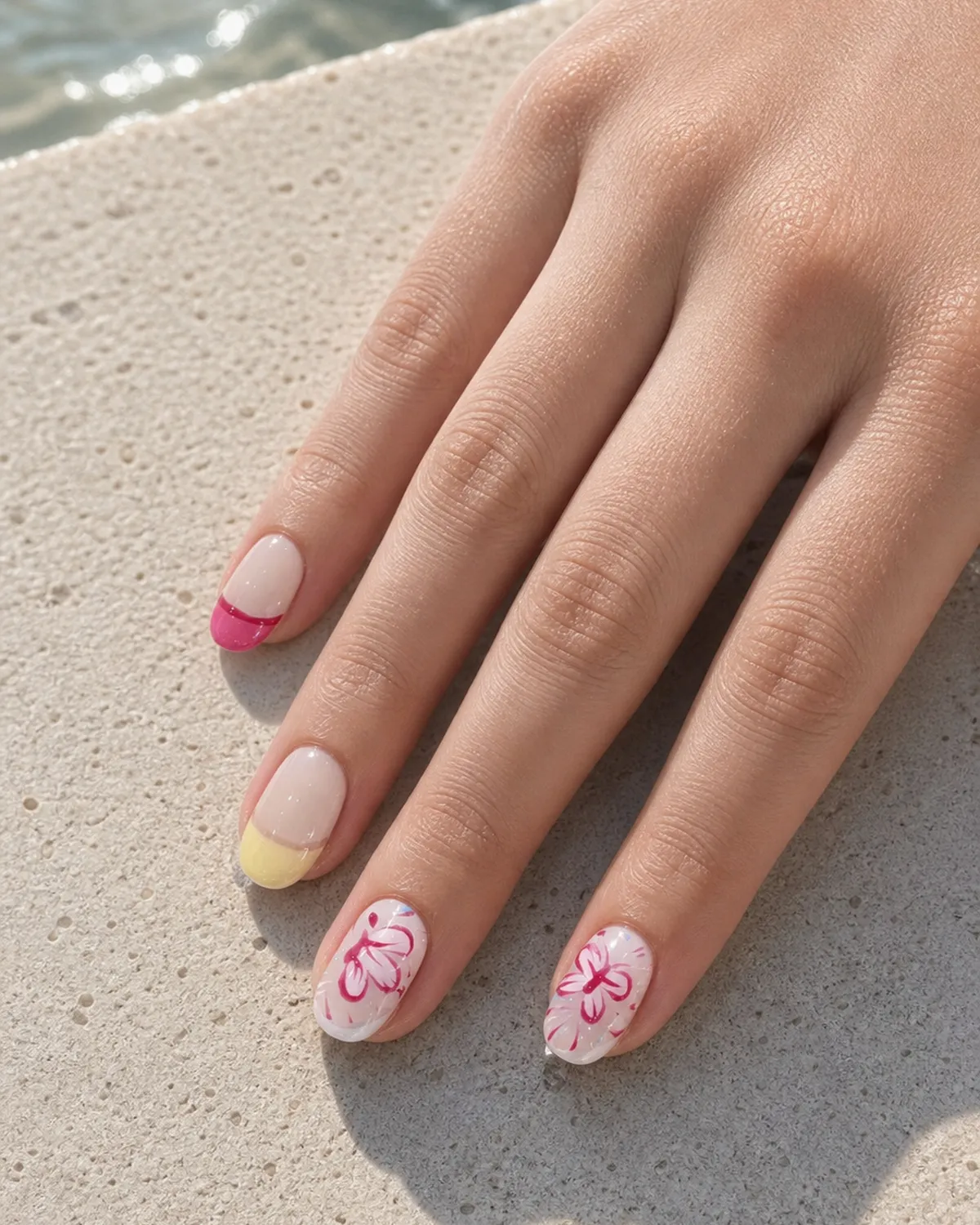 Painted Butterfly Press-On Nails view 3