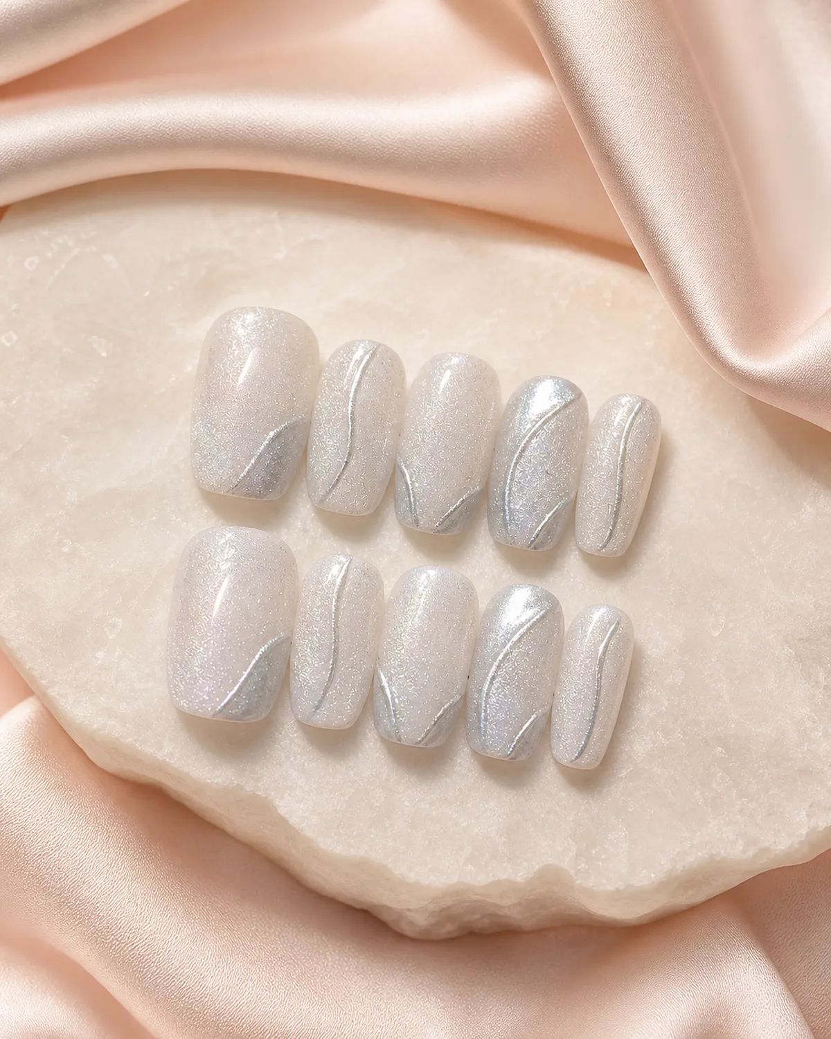 Mirror Sorbet Press-On Nails product photograph