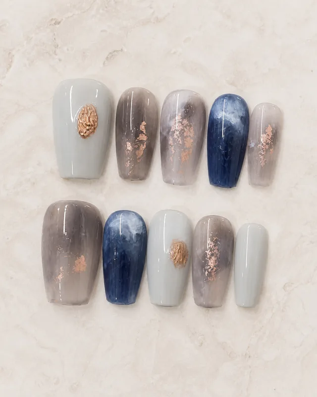 Autumn Coast Press-On Nails product photograph