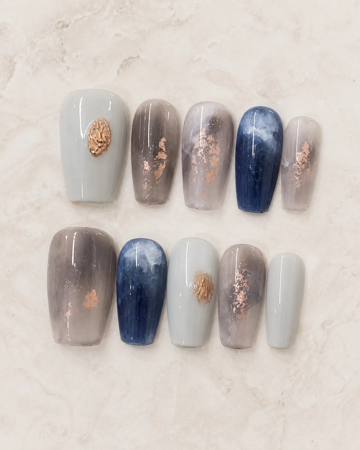 Autumn Coast Press-On Nails product photograph