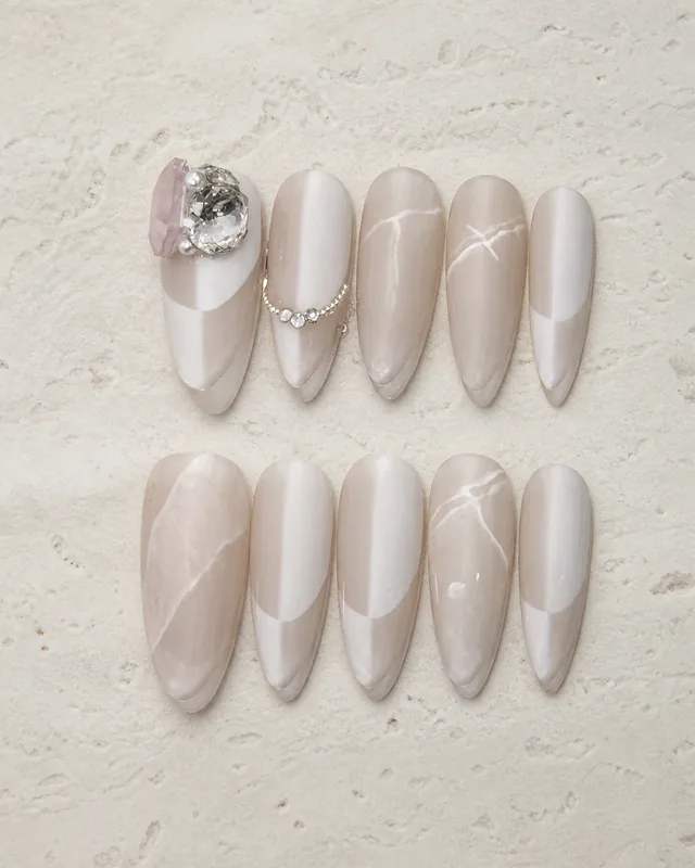 Shattered Dreamscape Press-On Nails product photograph