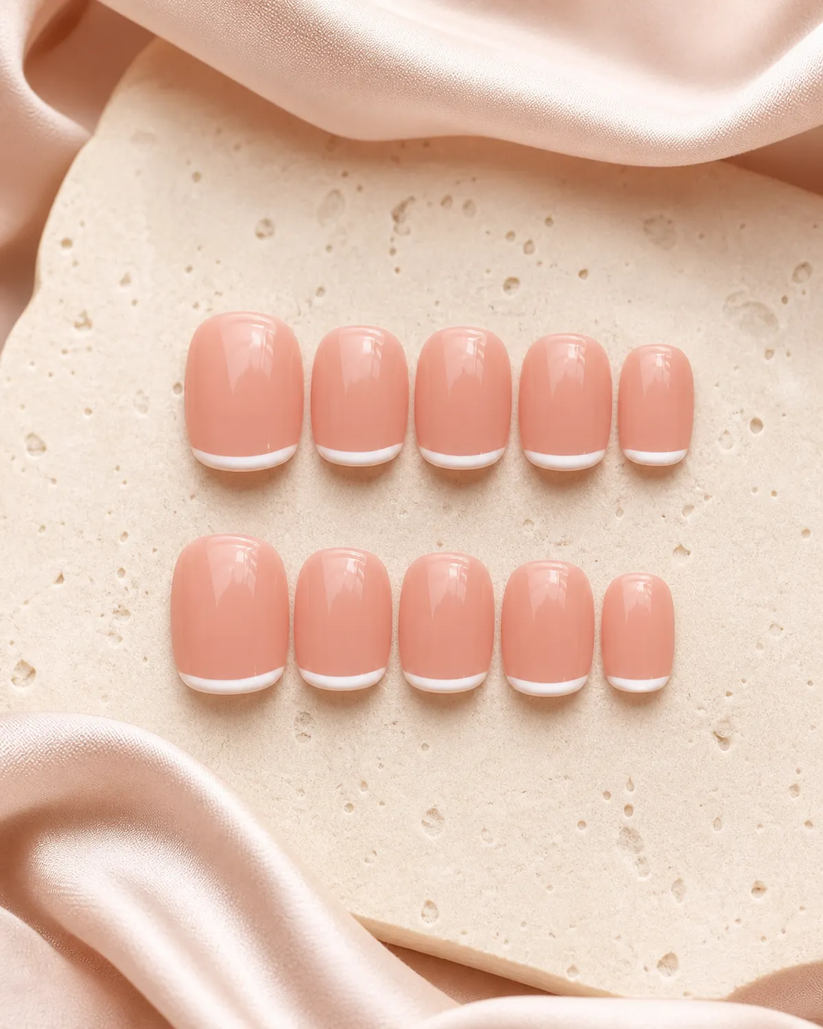 Minimal French Press-On Nails product photograph