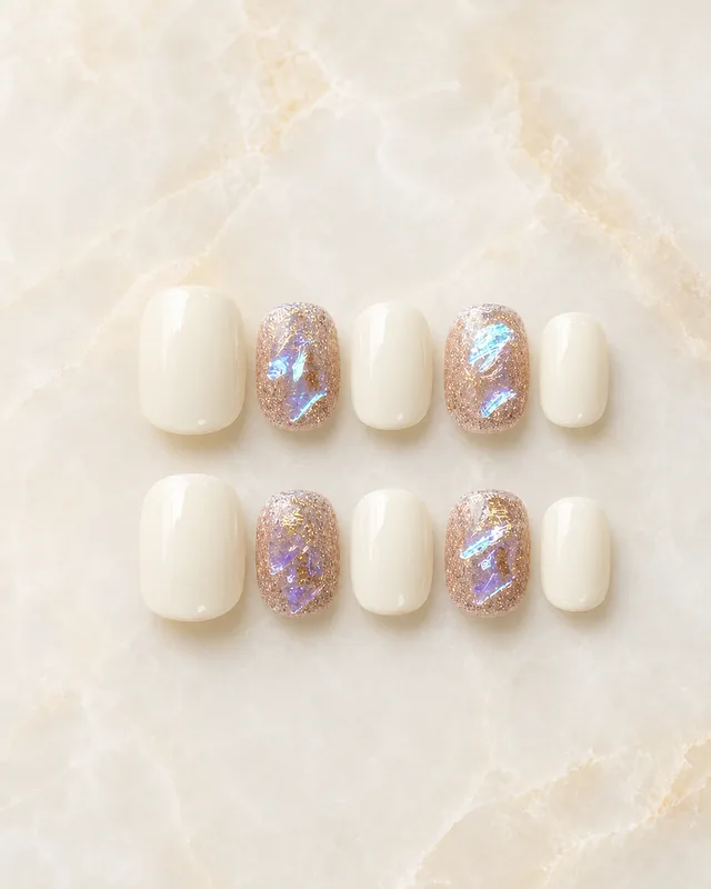Aurora Gem Press-On Nails product photograph