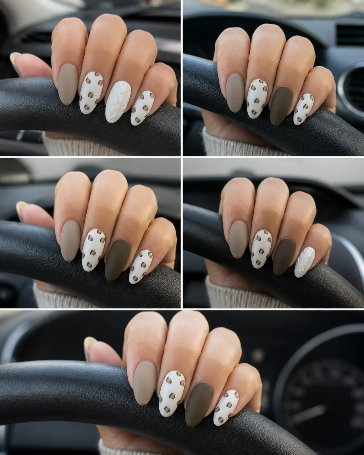Soft Leopard Press-On Nails view 2