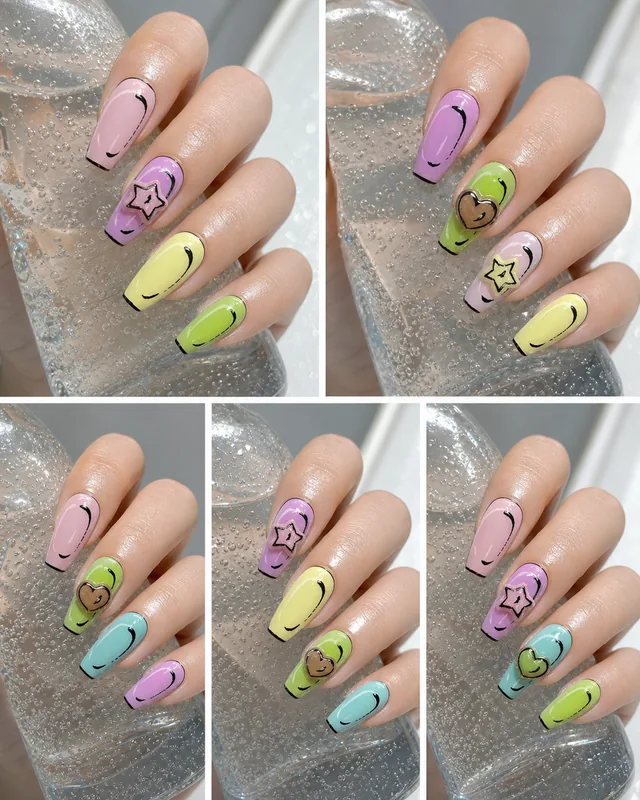 Modern Studio Edit Press-On Nails worn on hand