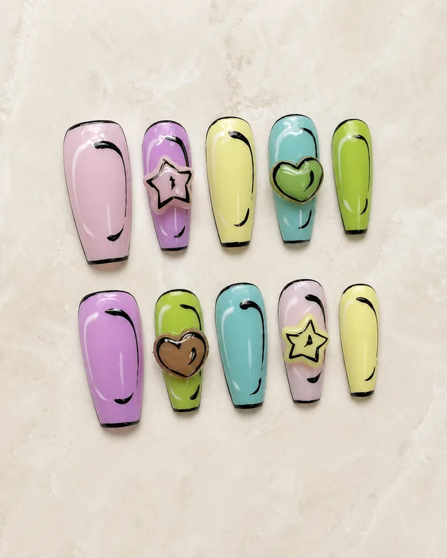 Modern Studio Edit Press-On Nails product photograph